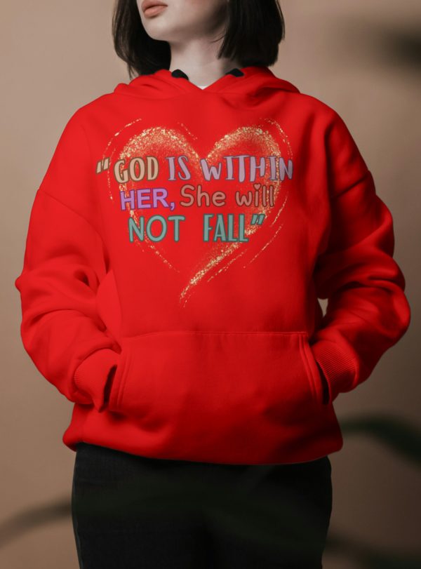 Psalm 46:5 WOMEN HOODIE - Image 2