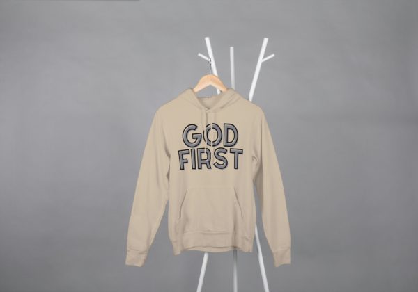 GOD FIRST! HOODIE VERSION PROVERB 3:6 - Image 4