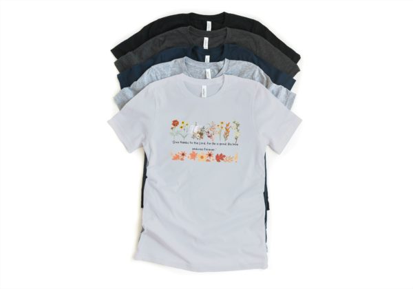 T-SHIRT FOR WOMEN! PSALM 107:1-3 - Image 4
