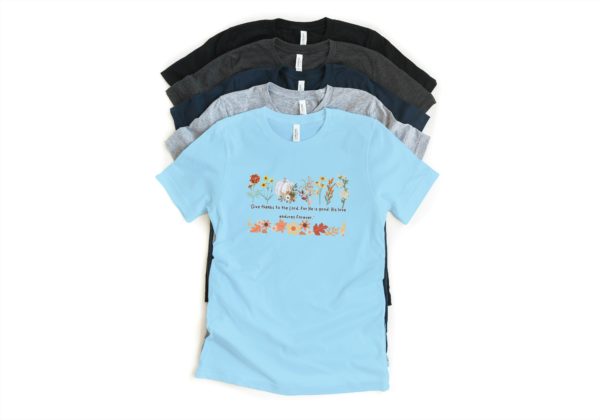 T-SHIRT FOR WOMEN! PSALM 107:1-3 - Image 8