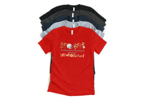 T-SHIRT FOR WOMEN! PSALM 107:1-3 - Image 5